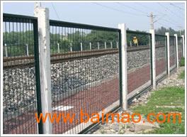 q345铁路护栏网，封闭铁路框架护栏网，火车道隔离栅