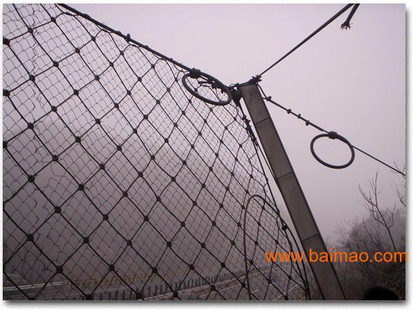 边坡防护网主打钢丝绳网柔性防护网厂家